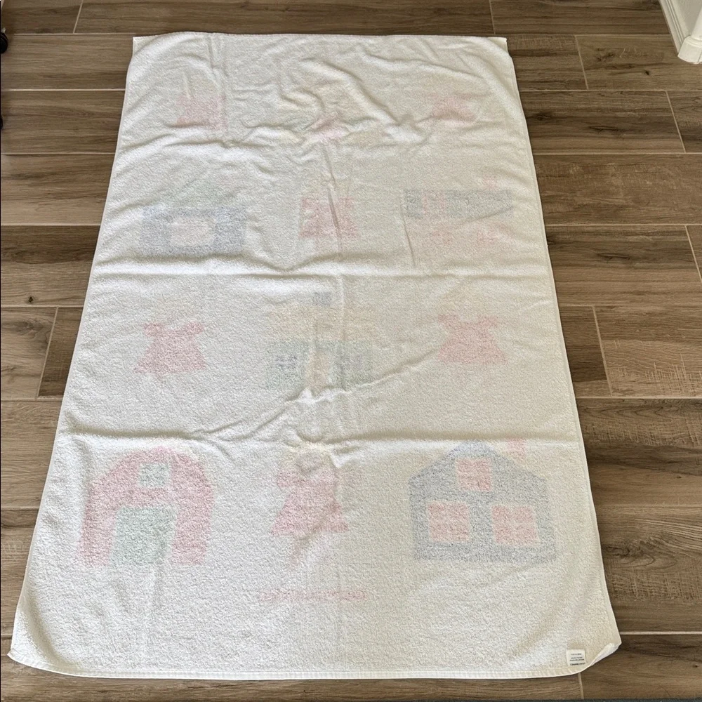 Vintage Marimekko 1980s Bo Boo School house towel